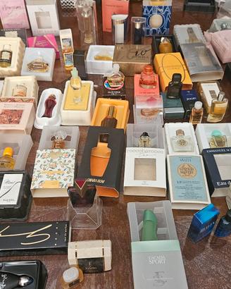 profumi mignon anni ' 80/'90 110 pezzi con scatole