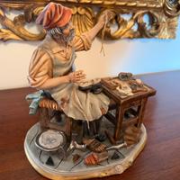 Statuetta capodimonte calzolaio