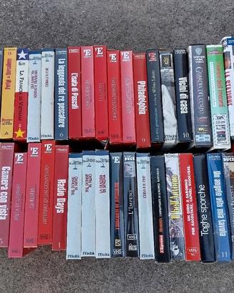 lotto 52 VHS vintage, perfette condizioni 