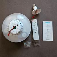 Ventilatore da soffitto LED con pale retrattili