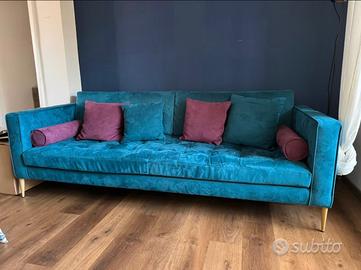 Set divano poltrona puff