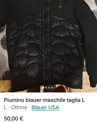 giubbino uomo blauer L