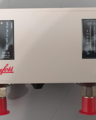 Pressostato LP/HP 1/4" SAE con reset convertibile