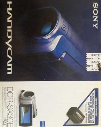 Telecamera Sony Handycam DCR -SX30E