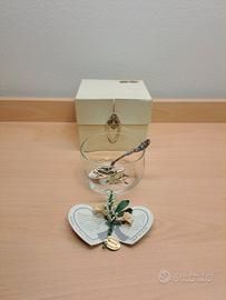 Bomboniera Claraluna: ciotola cucchiaio segnalibro