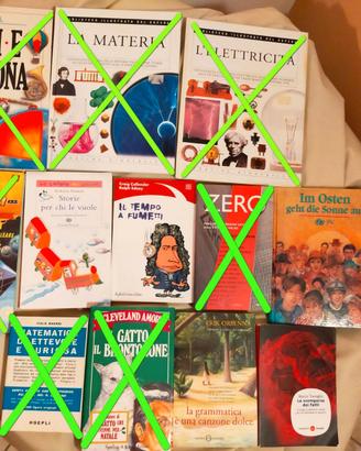 Libri vari per bambini e per tutti cad. 5,00 euro