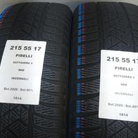 2 GOMME 215 55 17 PIRELLI A1814