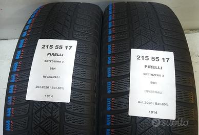 2 GOMME 215 55 17 PIRELLI A1814