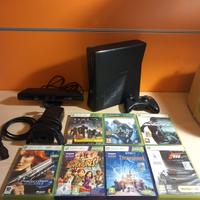 xbox 360 + kinect + giochi + controller 