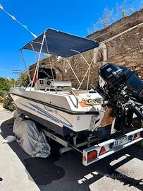 Medimar 570+ Carrello OMOLOGATO +Mercury 75/90 2T