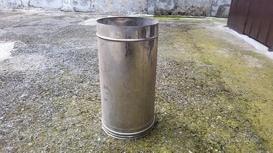 Tubo in acciaio inox per canna fumaria