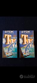 Videocassette VHS TDK 240 nuove!