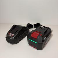 Batteria Parkside 4ah e caricabatterie NUOVI