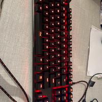 Hyperx alloy FPS pro, gaming keyboard. MX red