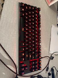 Hyperx alloy FPS pro, gaming keyboard. MX red