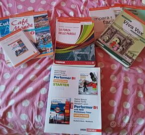 libri 1°liceo linguistico Desanctis Cagliari