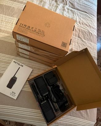 Walkie talkie professionali “NUOVI MAI USATI”