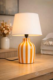 Lampada da tavolo a righe 40 cm height