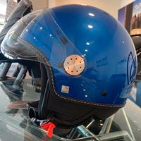 Casco Demi-Jet Vespa Visor 3.0 - BLUE LINE