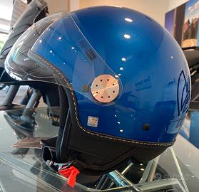 Casco Demi-Jet Vespa Visor 3.0 - BLUE LINE