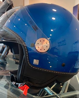 Casco Demi-Jet Vespa Visor 3.0 - BLUE LINE