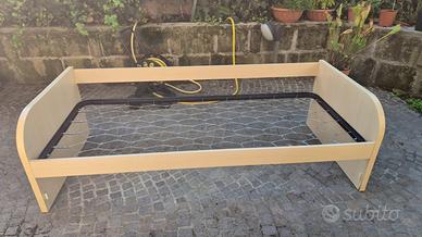 Letto singolo con cassetto