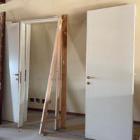 Porte a battente 70x210 laccate bianche complete