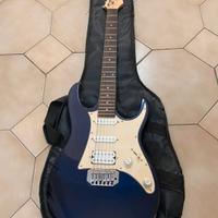 chitarra ibanez con amplificatore 