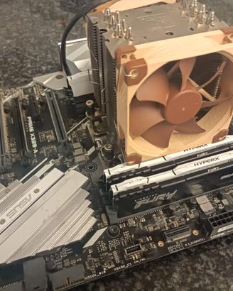 CPU + 64 GB RAM + Scheda madre