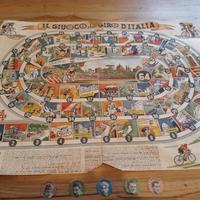 Gioco Giro d'Italia 1950 vintage  tavola originale