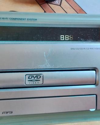 mini hi fi Kenwood RD DV5 da riparare!!