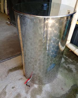 Contenitore alimenti acciaio inox 300 L