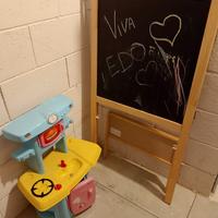 lavagna + piccola cucina