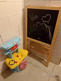 lavagna + piccola cucina