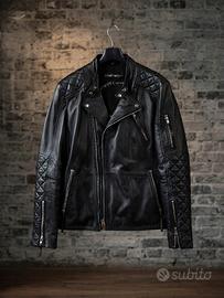 Giacca in vera pelle "Chiodo" Freaki Nation L 