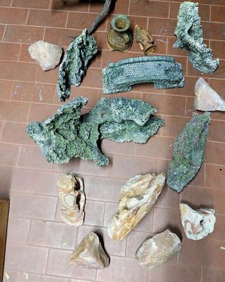 Arredamento rocce acquario