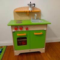 Cucina in legno hape giocattolo 