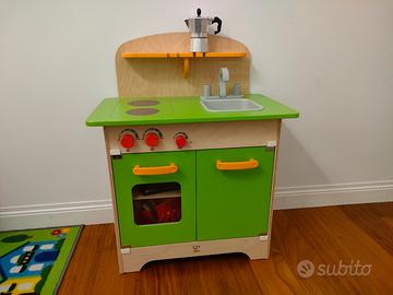 Cucina in legno hape giocattolo 