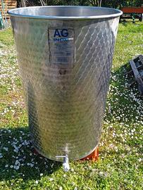 botte acciaio 330 litri 