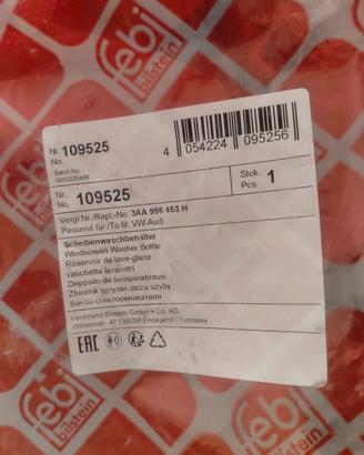 Vaschetta lavavetri passat B7 1600td