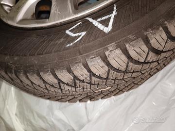 ruote 4 stagioni con cerchi  mini raggio 15 