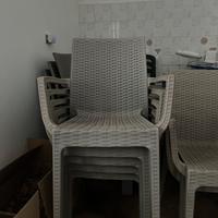 Sedie in polipropilene