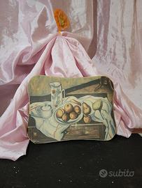 quadro legno sagomato vintage cezanne