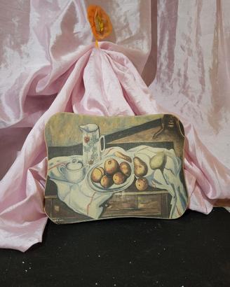 quadro legno sagomato vintage cezanne