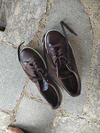 sneaker pelle marrone Adidas 