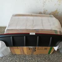 Dam posteriore Originale mono e doppio scarico