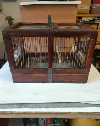 gabbia in legno