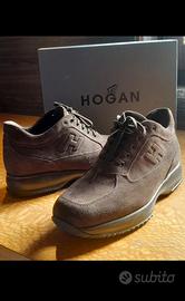 Scarpe Hogan uomo 43 alte scamosciate