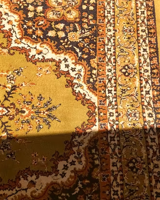 Tappeto nomade dell'Azerbaigian  pelo di cammello.