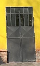 Portoncino in ferro 130x220